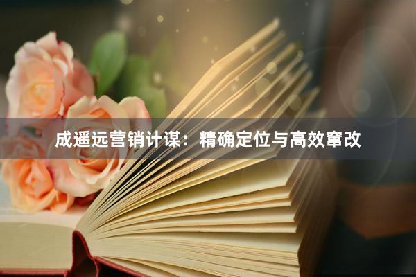 成遥远营销计谋：精确定位与高效窜改